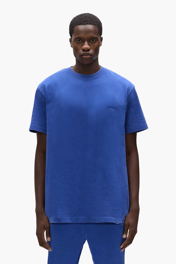 purple brand Basic Tee Blue