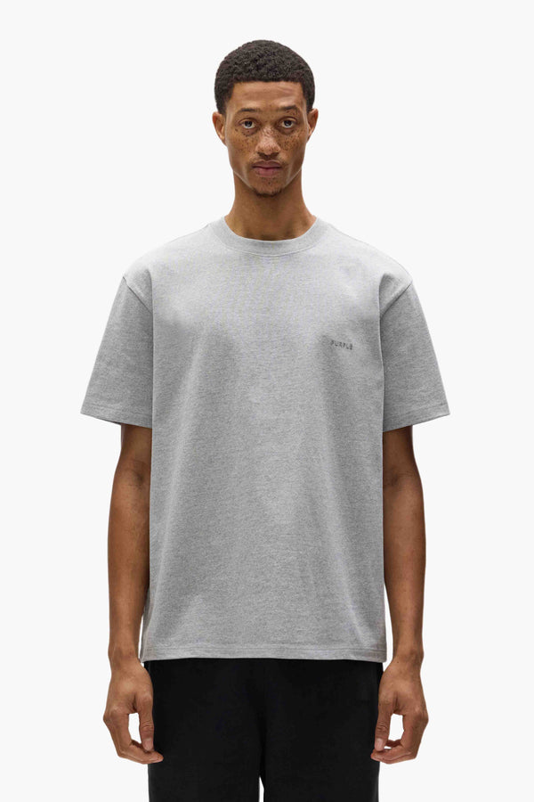 Purple Brand Basic Tee Gray