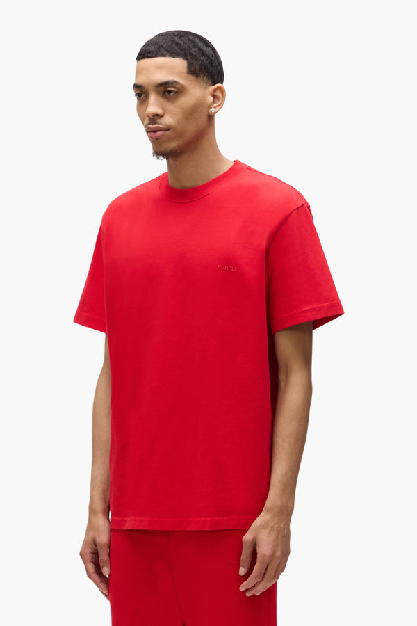 Purple Brand Basic Tee Red