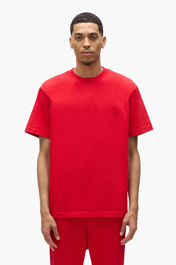 purple brand Basic Tee Red