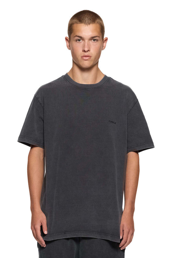 Purple Brand Basic Tee Washed Black