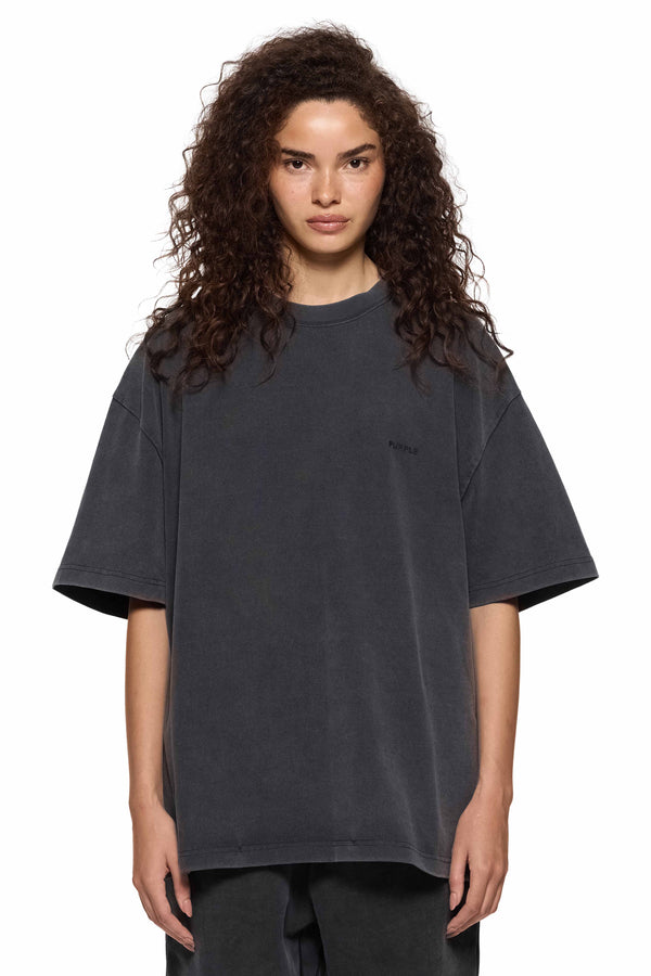 Purple Brand Basic Tee Washed Black