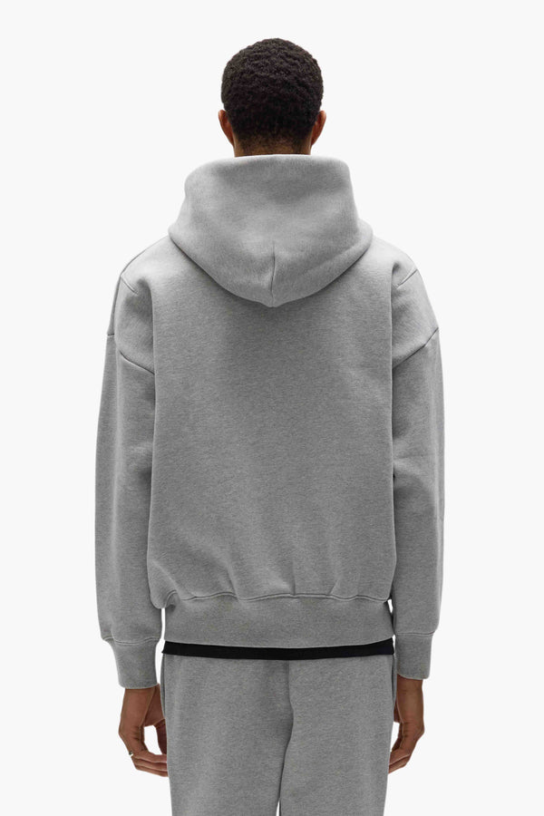 Purple Brand Basic Zip-Up Hoodie Gray