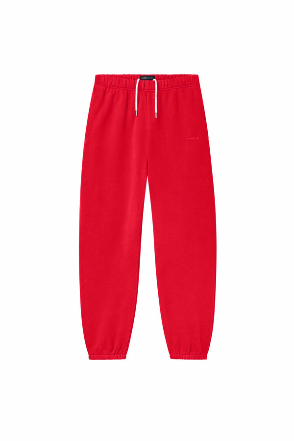 Purple Brand Blank Sweatpant Red