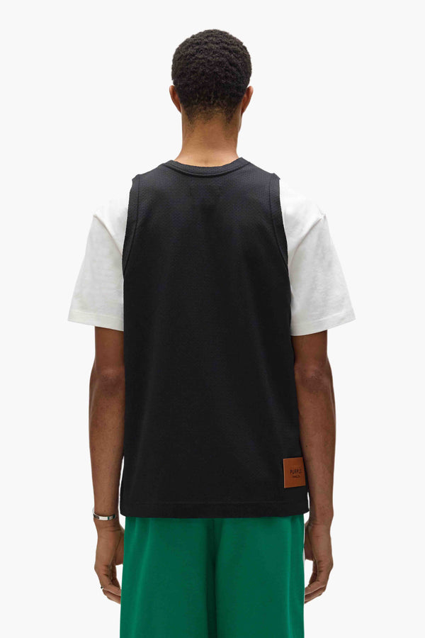 Purple Brand Boston Celtics Mesh Jersey Black