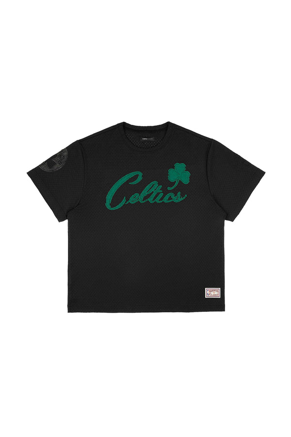 Purple Brand Boston Celtics Mesh Tee Black