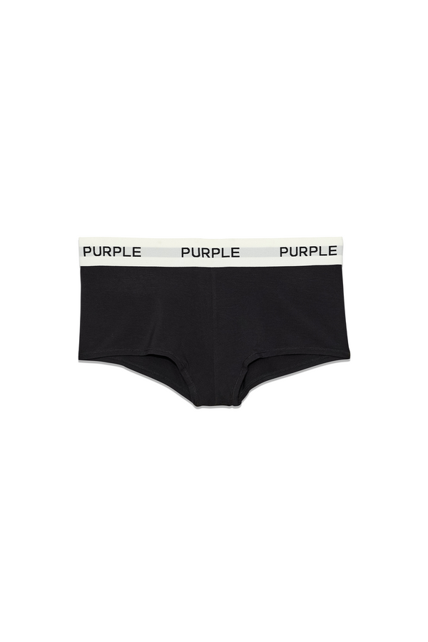 Purple Brand Boy Short Black