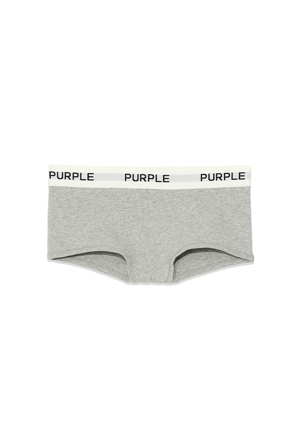 Purple Brand Boy Short Gray