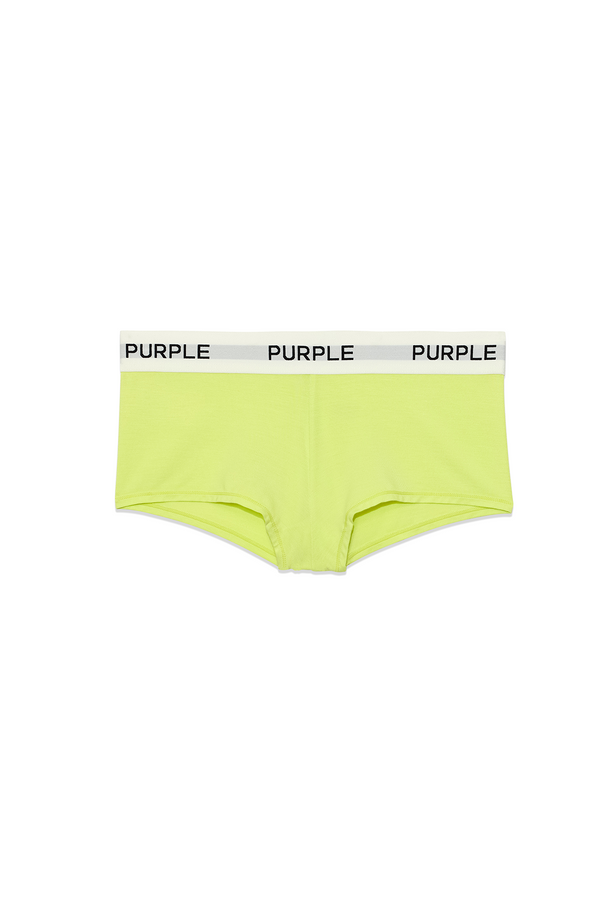 Purple Brand Boy Short Lime Green