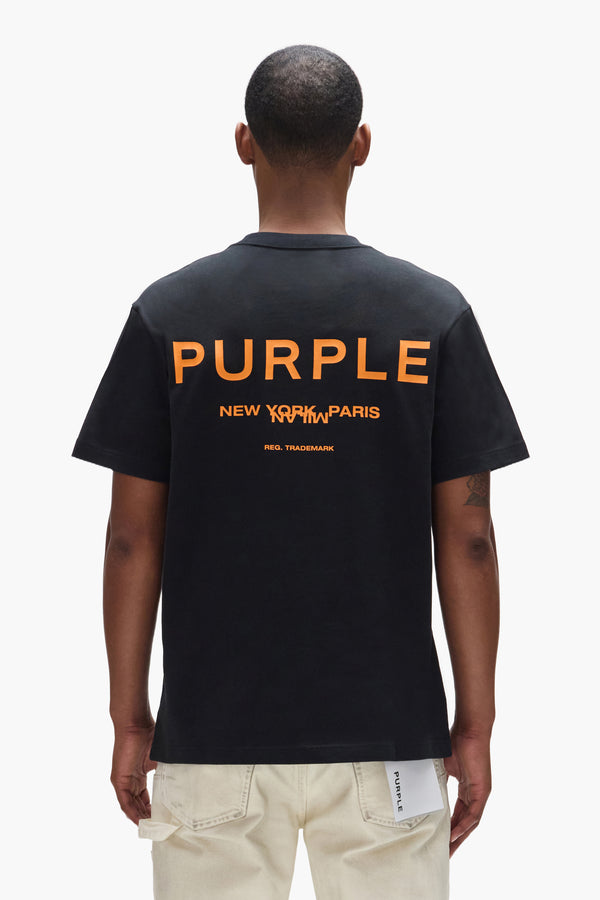 Purple Brand Cities Tee Black