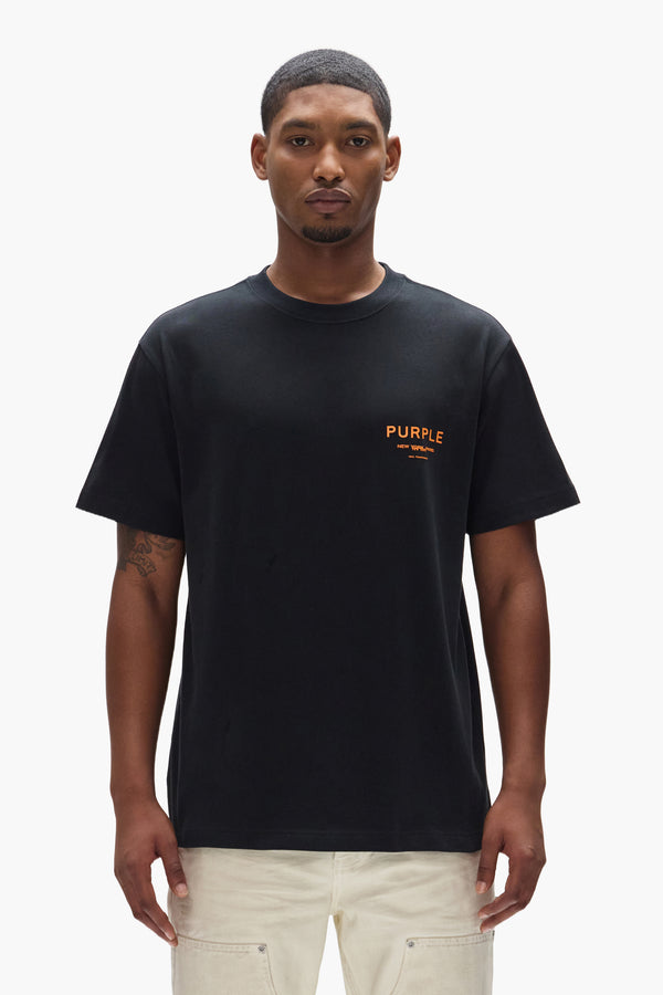 purple brand Cities Tee Black
