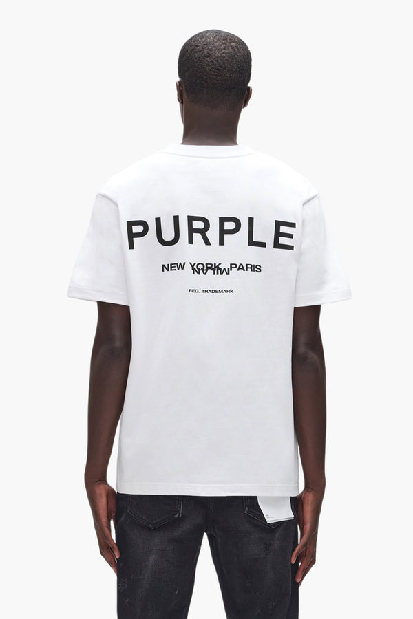Purple Brand Cities Tee Light Indigo