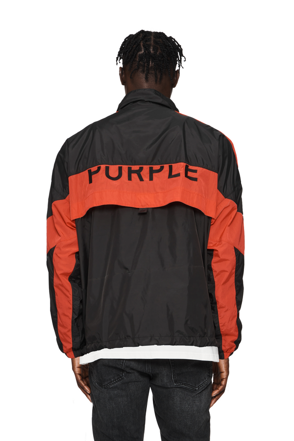 Purple Brand Color Blocked Track Jacket Multicolor