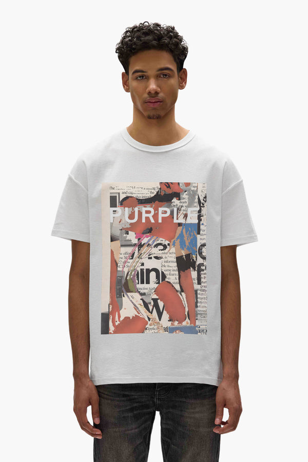 purple brand Copier Tee Light Indigo