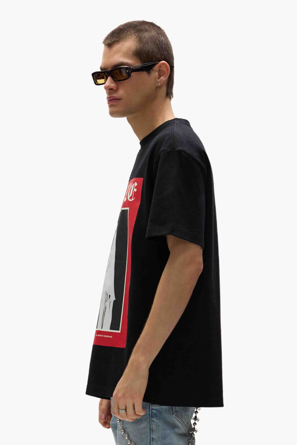 Purple Brand Cover Tee Black