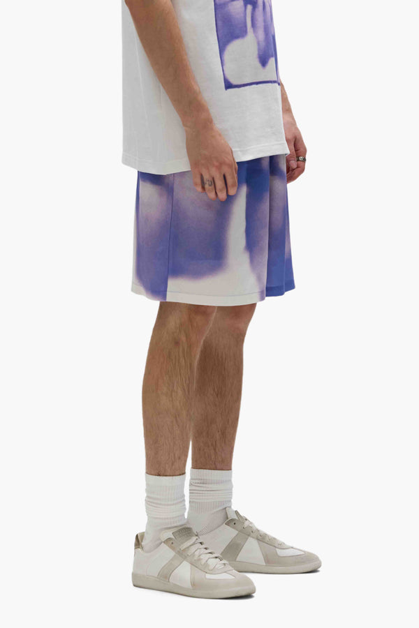 Purple Brand Crowd Shorts Purple & White