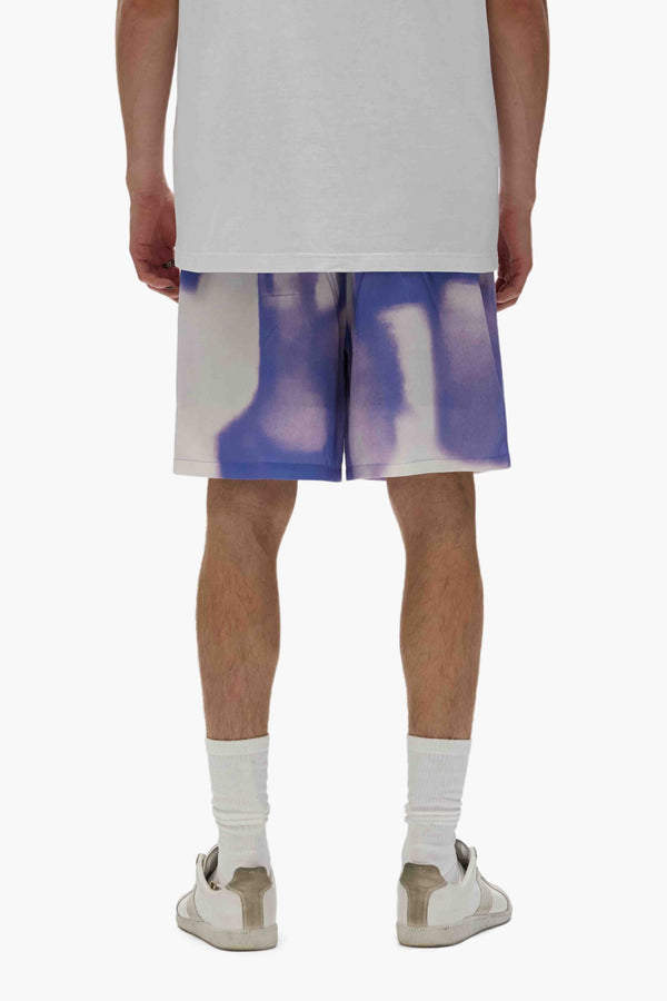 Purple Brand Crowd Shorts Purple & White