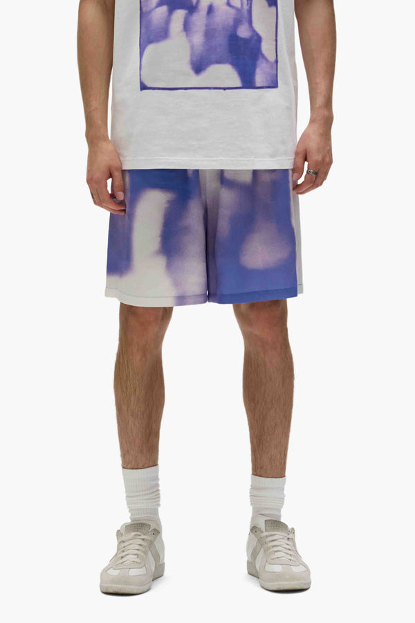 purple brand Crowd Shorts Purple & White