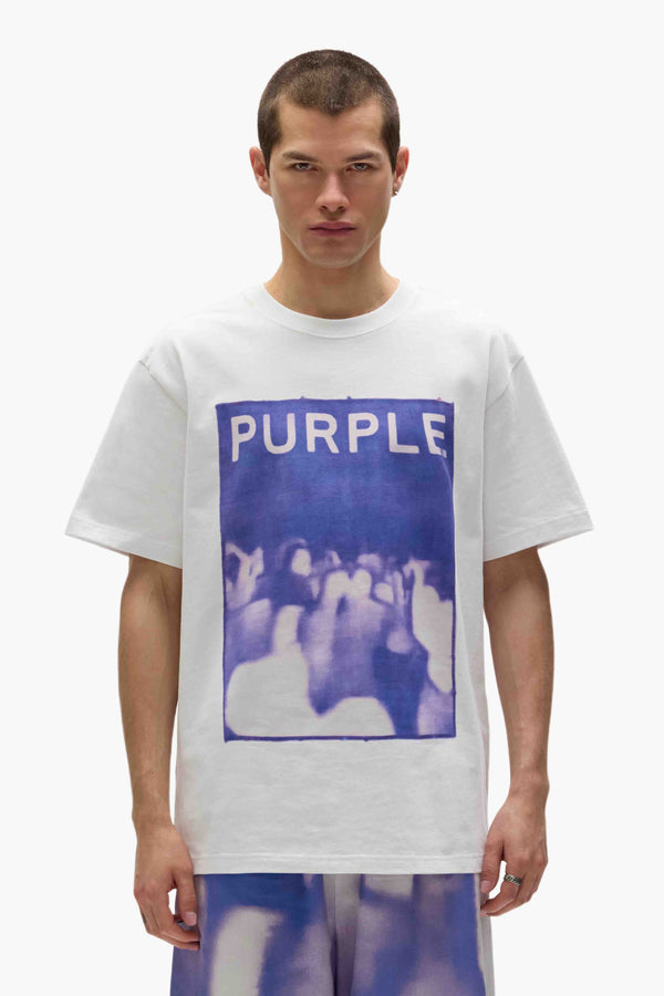 purple brand Crowd Tee Light Indigo