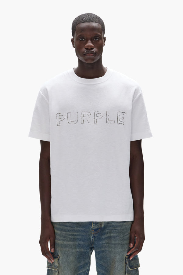 purple brand Crystal Tee Light Indigo