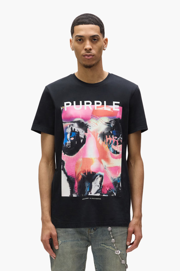 purple brand Deep State Tee Black