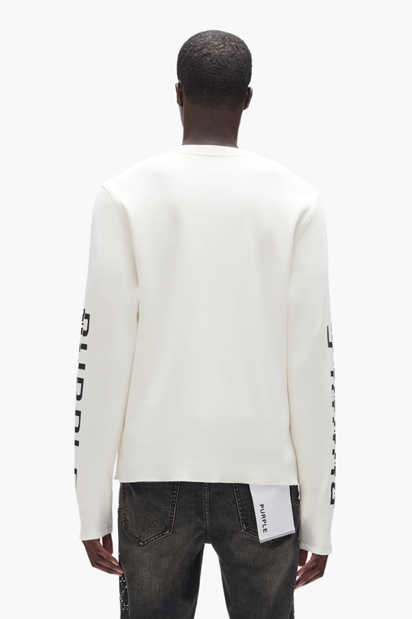 Purple Brand Diptych Long Sleeve Light Indigo