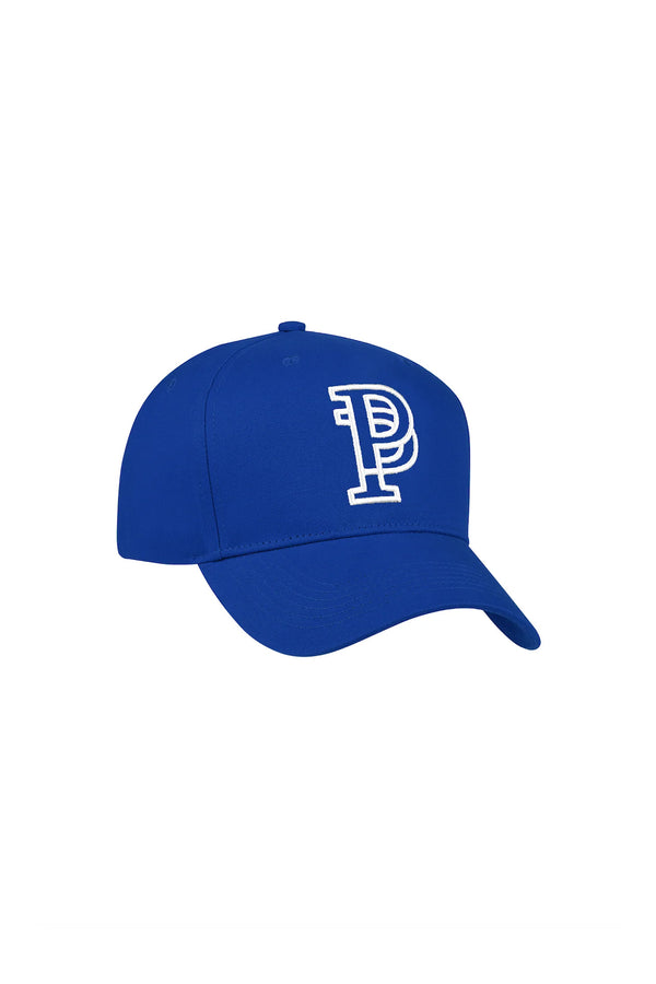 Purple Brand Double P Logo Hat Blue