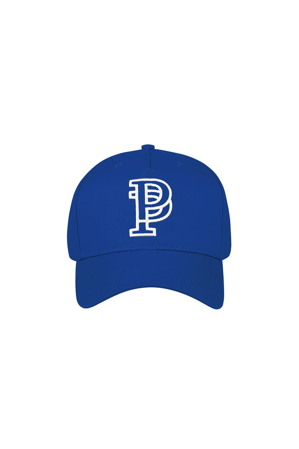 purple brand Double P Logo Hat Blue