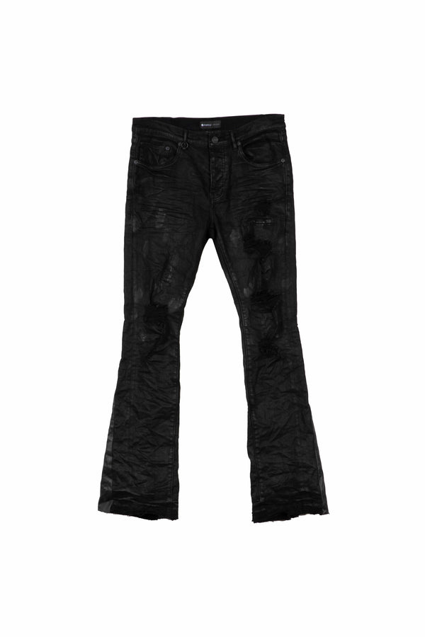 Purple Brand Double Panels Flare Black