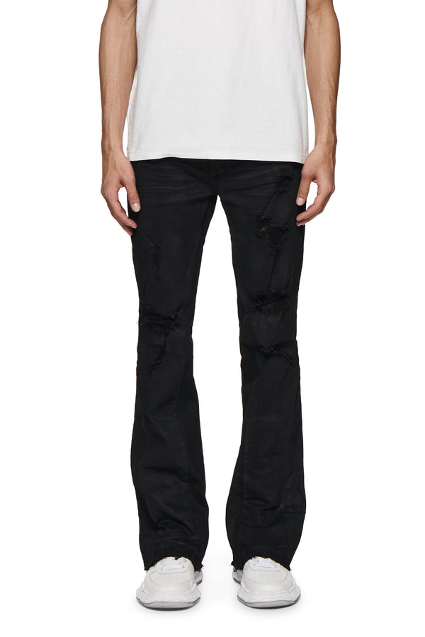 purple brand Double Panels Flare Black