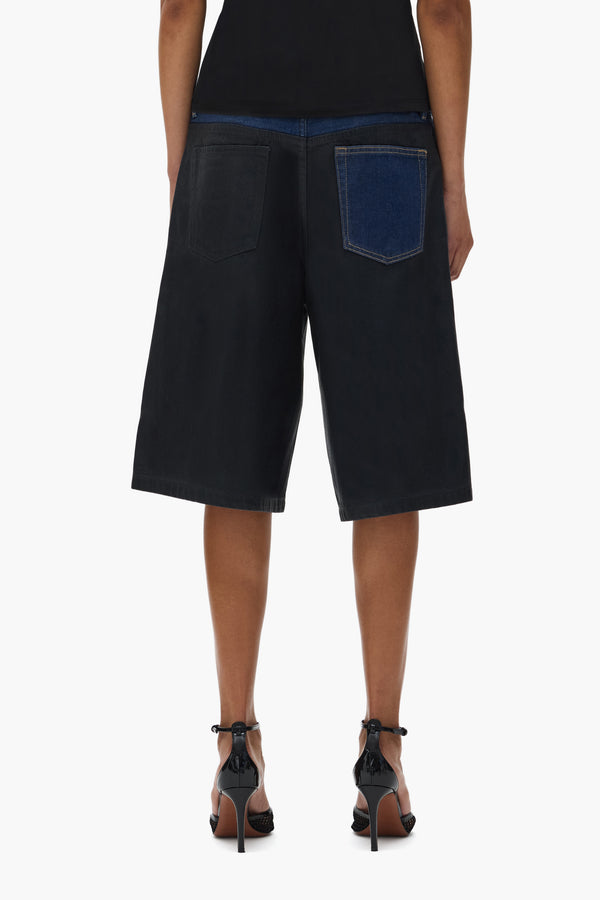 Purple Brand Dual Tone Short Black