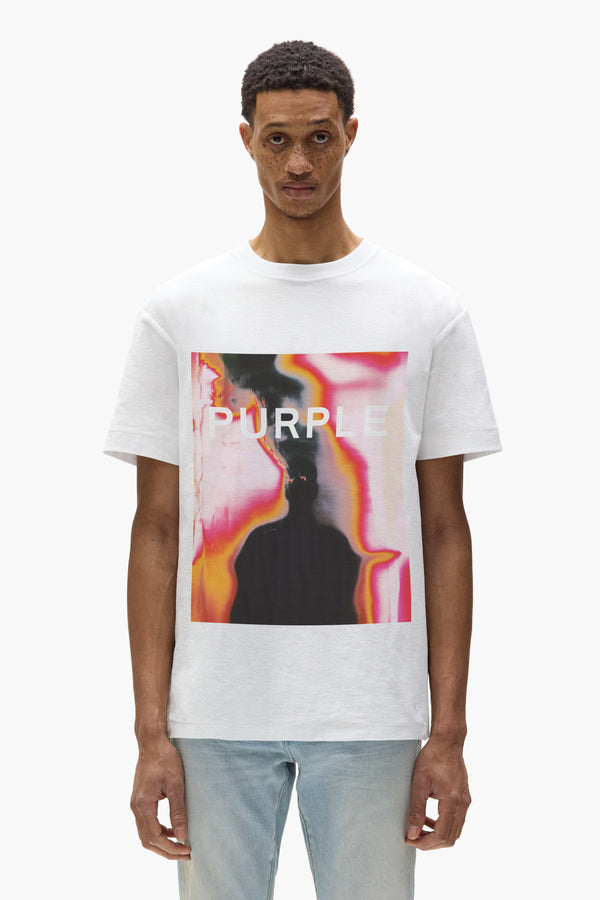 purple brand Ego Tee Light Indigo