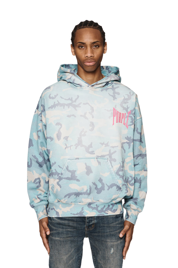 purple brand Faded Camo Hoodie All Over Print