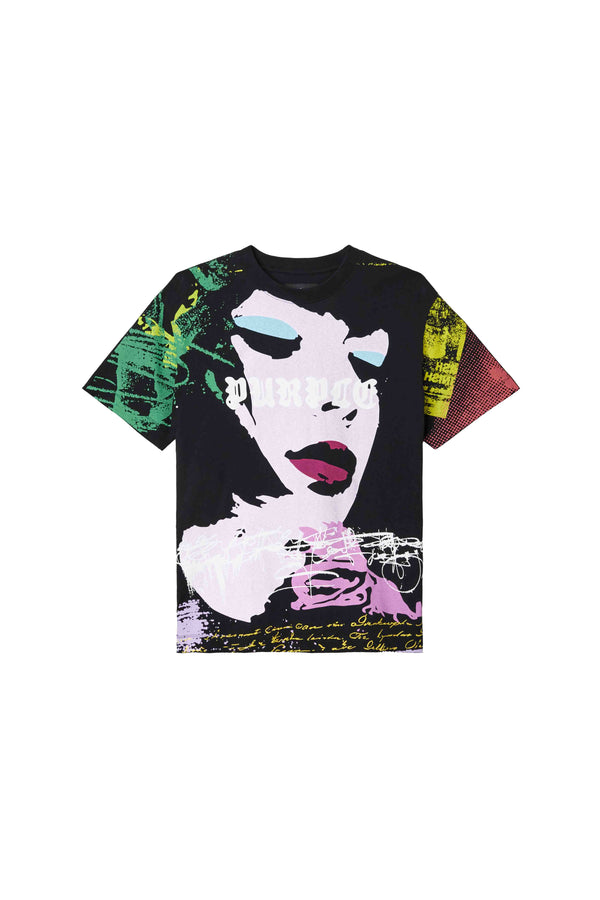 Purple Brand Femme Tee Black