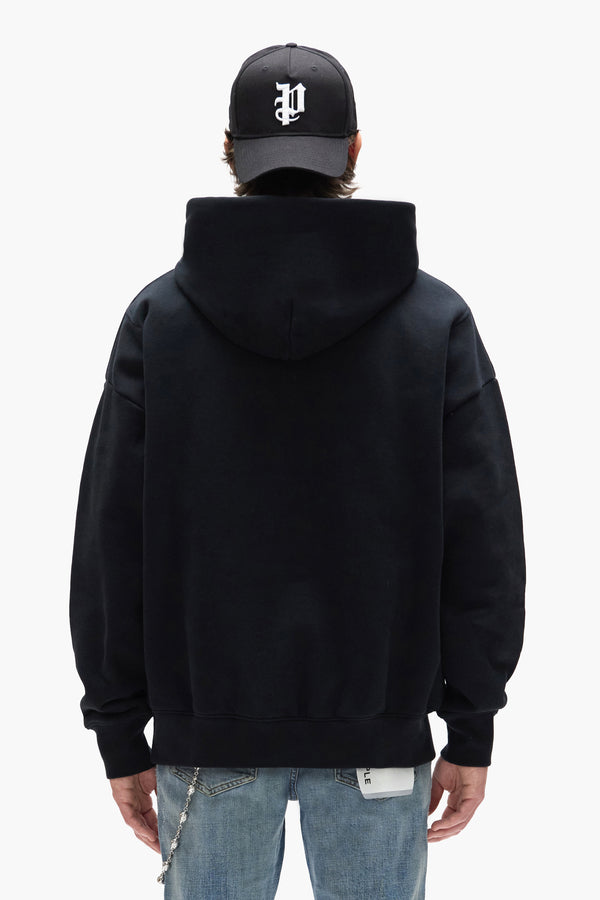 Purple Brand Fight Hoodie Black