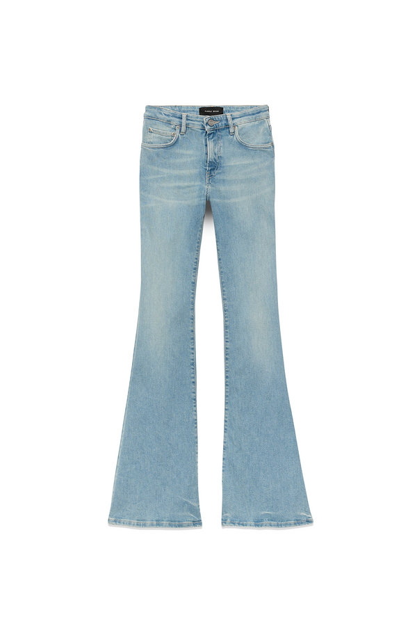 Purple Brand Flare Light Indigo