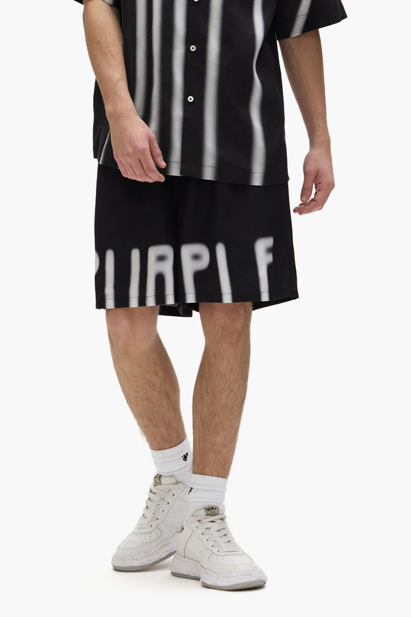 Purple Brand Force Majeure Shorts Black