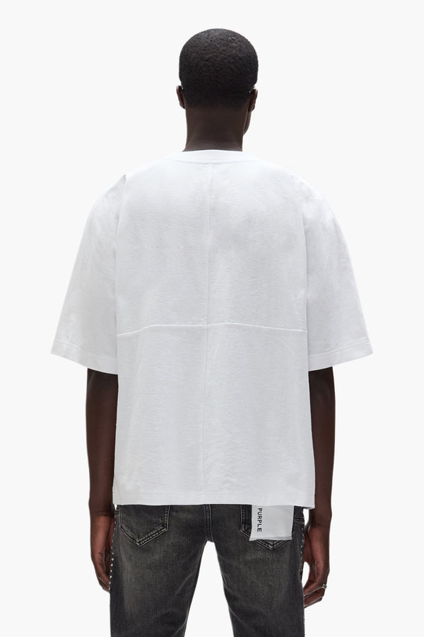 Purple Brand Force Majeure Tee Light Indigo