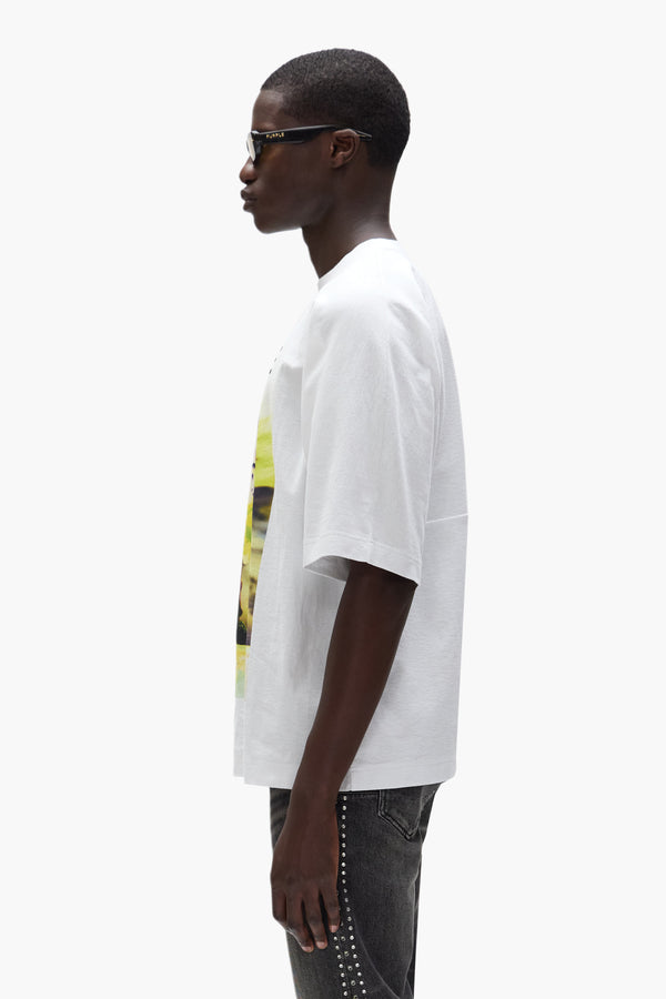 Purple Brand Force Majeure Tee Light Indigo