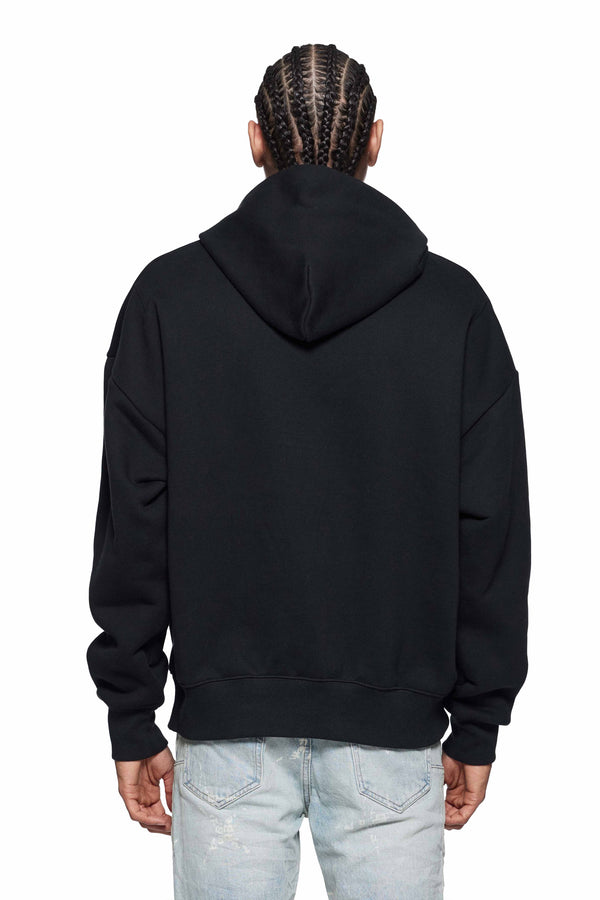 Purple Brand Fragments Hoodie Black