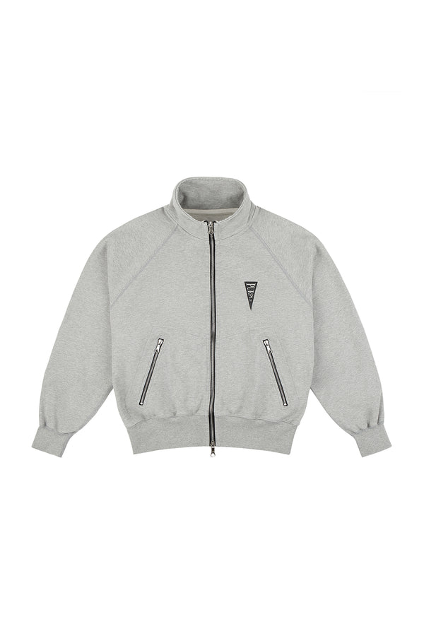 purple brand Framis Zip Up Black