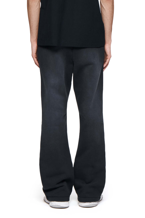 Purple Brand Gothic Applique Sweatpants Black