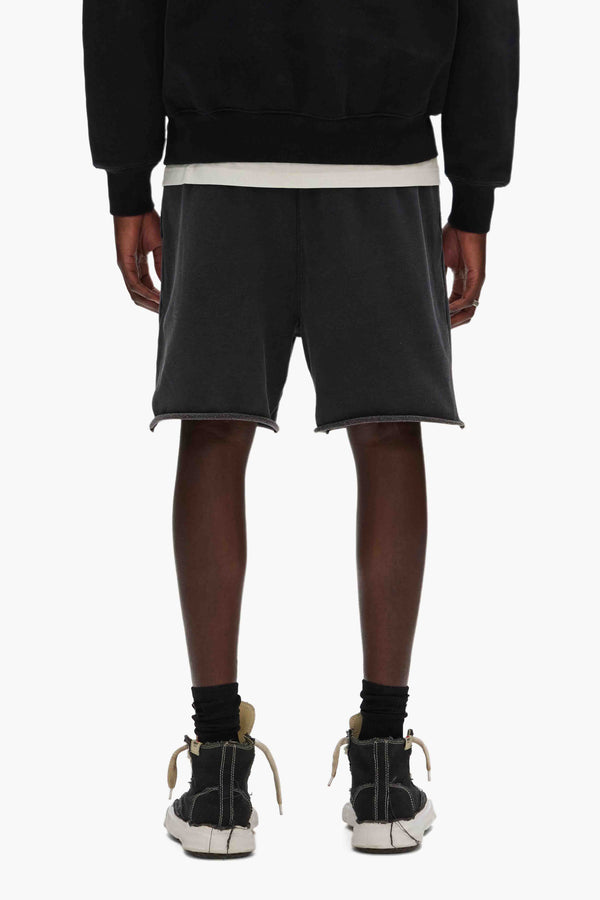 Purple Brand Gothic Crystals Shorts Black