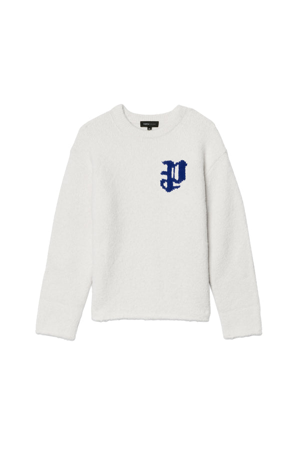 Purple Brand Gothic P Sweater Light Indigo