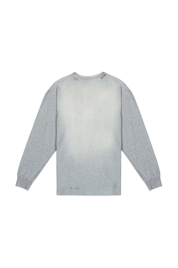 Purple Brand Heavyweight Long Sleeve T-Shirt Gray
