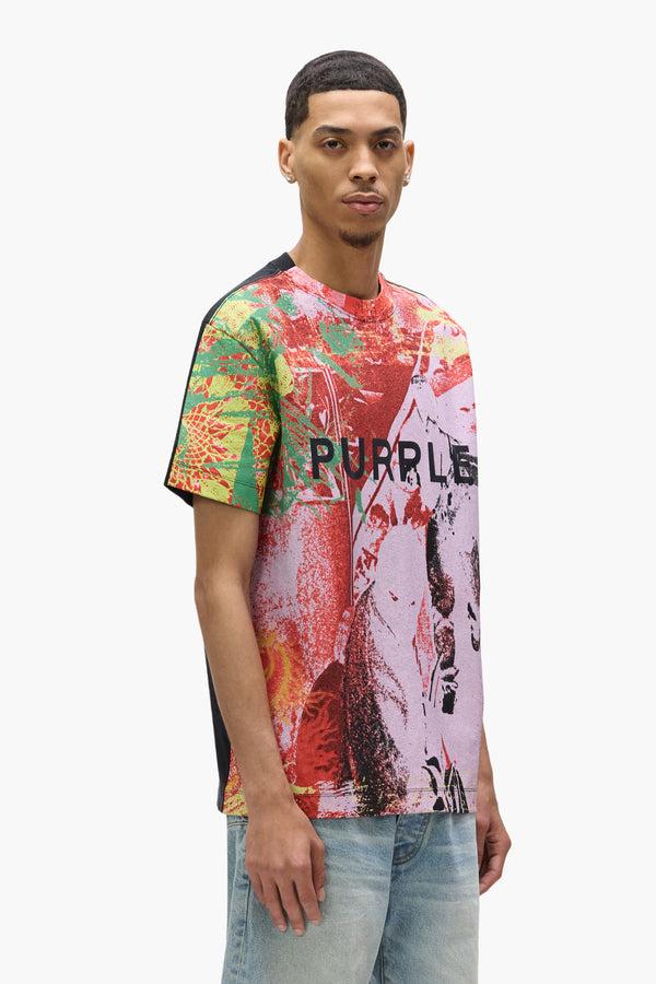 Purple Brand Heist Tee Black