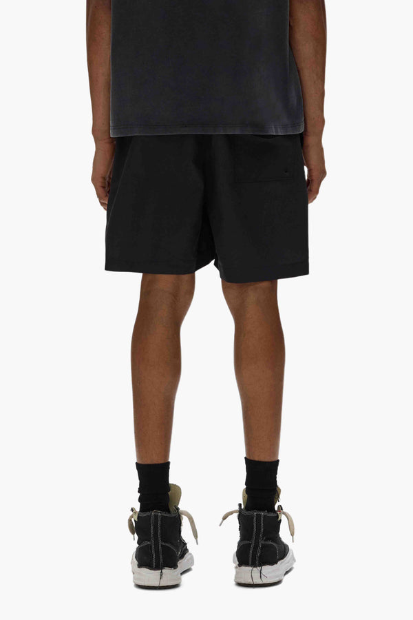 Purple Brand Holographic Swim Shorts Black