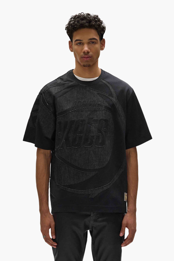 purple brand Houston Rockets Mesh Tee Black