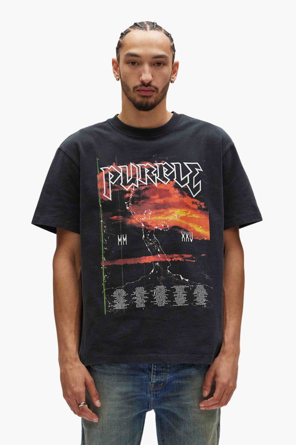 purple brand Idol Tee Black