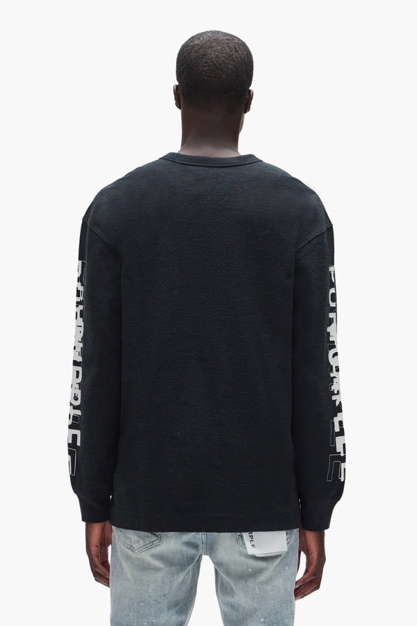 Purple Brand Inferno Long Sleeve Black